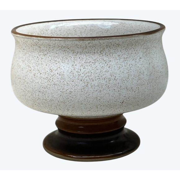 4 Denby Langley Stoneware Red Rust Potters Wheel Hand Painted Sherbets - Picture 2 of 10